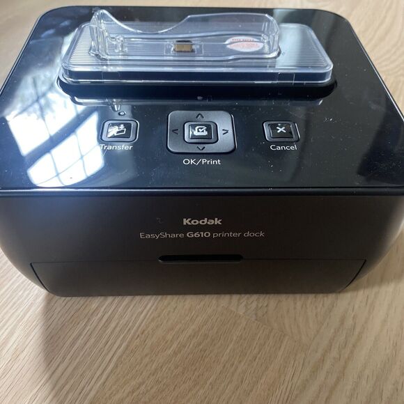 Kodak EasyShare G610 Printer Dock With Power Cord & Manual - Picture 1 of 8